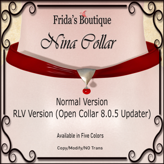 [FB] Nina Collar Red Normal & RLV