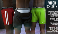 ExalteD - Vitor Shorts {Belleza/Signature/Legacy} Black