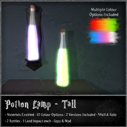 {C&C} Potion Lamp - Tall