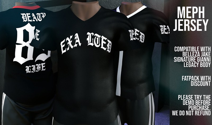 ExalteD - Meph Jersey {Belleza/Signature/Legacy} FATPACK
