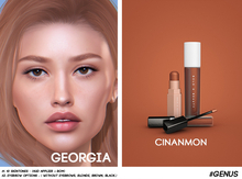 Bold & Beauty :: Georgia (Genus App) - Cinnamon.