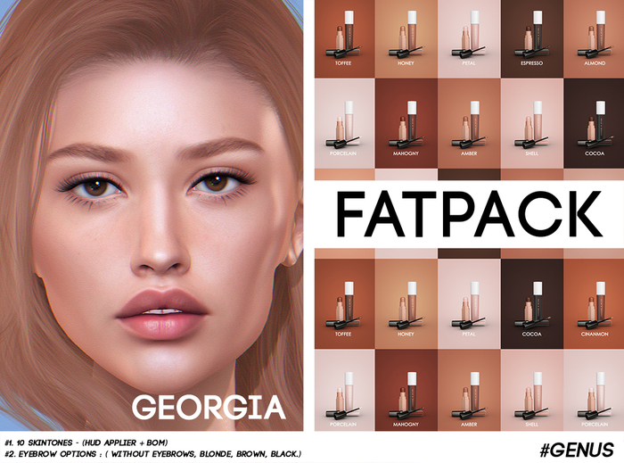 Bold & Beauty :: Georgia (Genus App) - FATPACK.