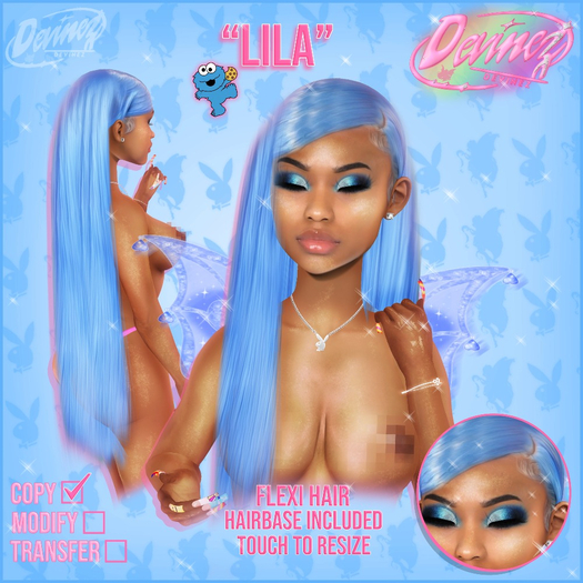 DEVINEZ - " Lila Hair  " Add to unpack