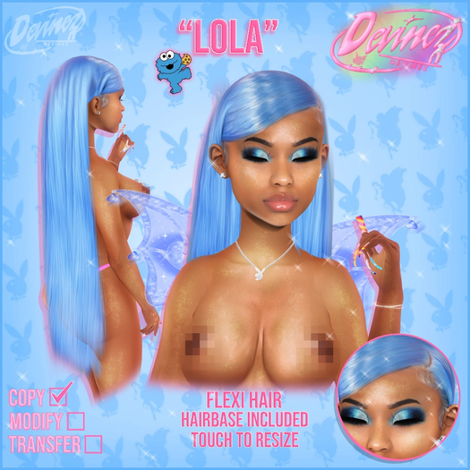 DEVINEZ - " Lola Hair  " Add to unpack DEMO