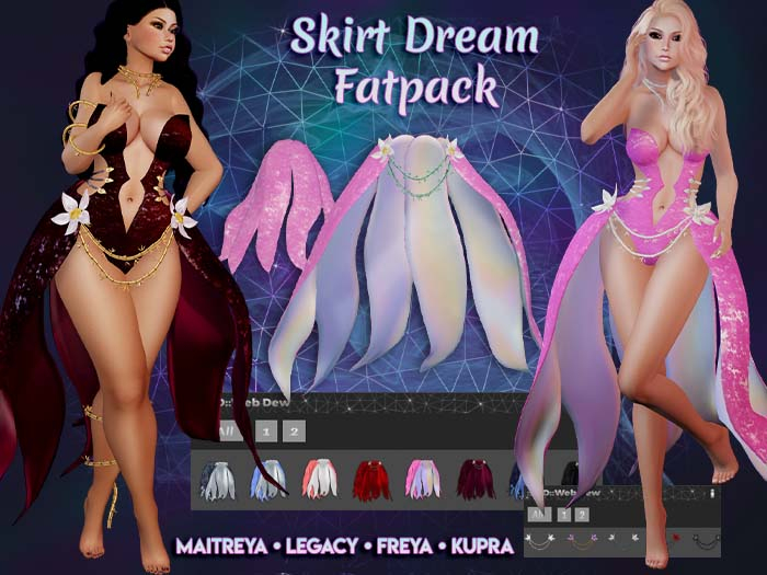 ::WD:: Skirt Dream Fatpack