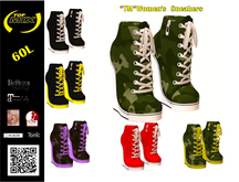 *TM*Women's  Sneakers MILITARY