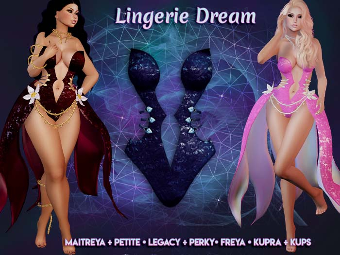 ::WD:: Lingerie Dream - Deep Blue
