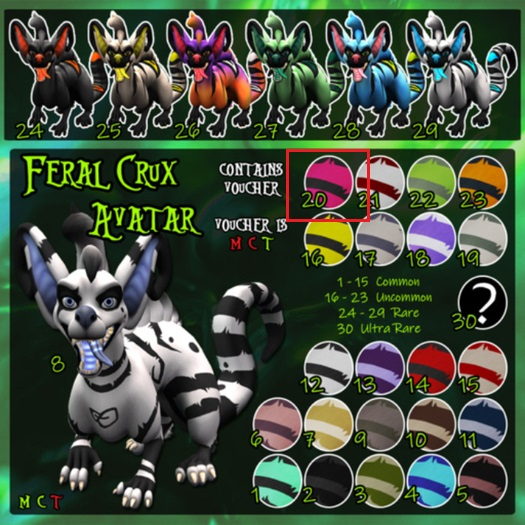 {C} Feral Crux Avatar {Kalispera} 20 UNCOMMON
