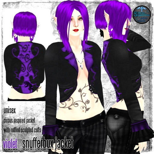 (violet) snufferbux jacket ~silentsparrow~