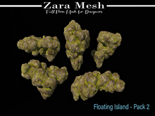 Zara Mesh - Landscape - Floating Island Pack 2 - FULL PERM MESH