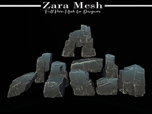 Zara Mesh - Landscape - Ice Blocks - FULL PERM MESH UPDATED