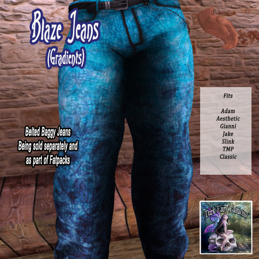 DFF Blaze Jeans ( Gradient ) #3