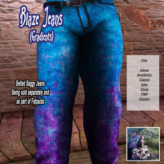 DFF Blaze Jeans ( Gradient ) #2