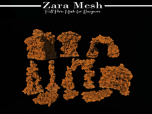 Zara Mesh - Landscape - Desert Cave Modular - FULL PERM MESH