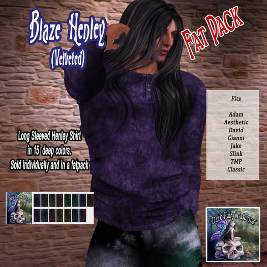 DFF Blaze Henley #Fatpack