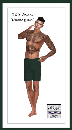 S & S Designs - Dragon Green