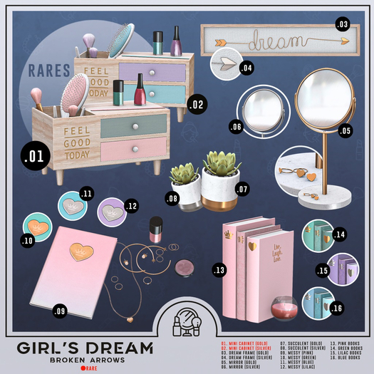 02 - BROKEN ARROWS - Girl's Dream - RARE