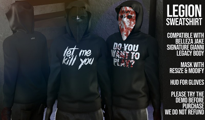 ExalteD - Legion Sweatshirt {Belleza/Signature/Legacy} FATPACK