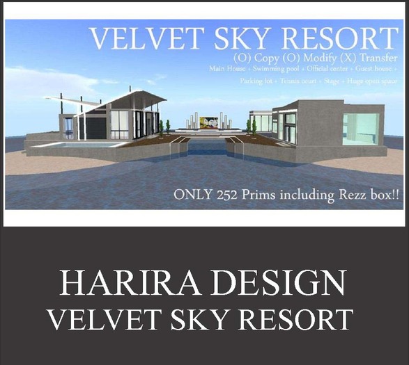 [HARIRA DESIGN] Velvet Sky Resort [1.0] S1