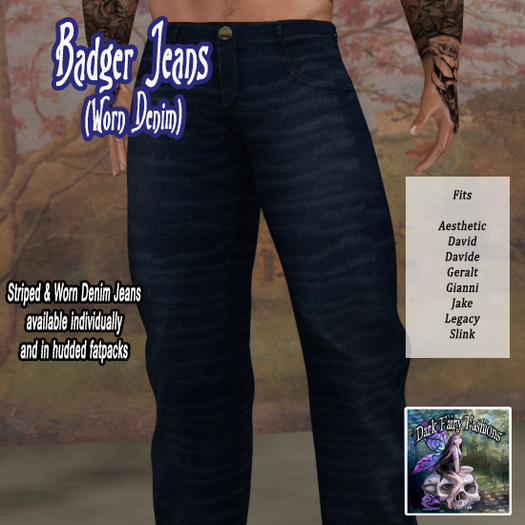 DFF Badger Jeans (Worn Denim) #2