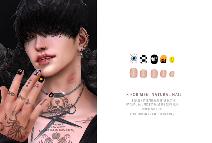 = DAE = Natural nail PACK