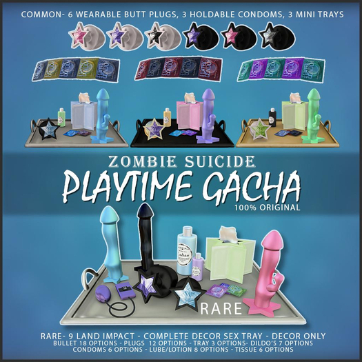:Z.S: PlayTime Gacha *Full Set*