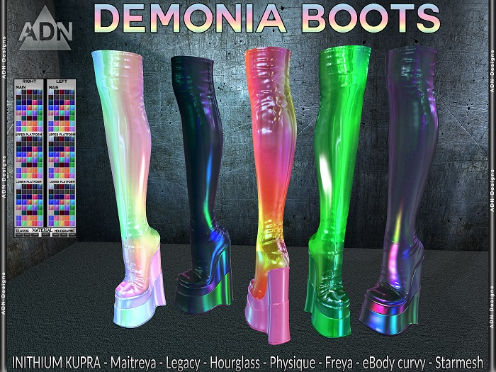 ADN DEMO Demonia Boots