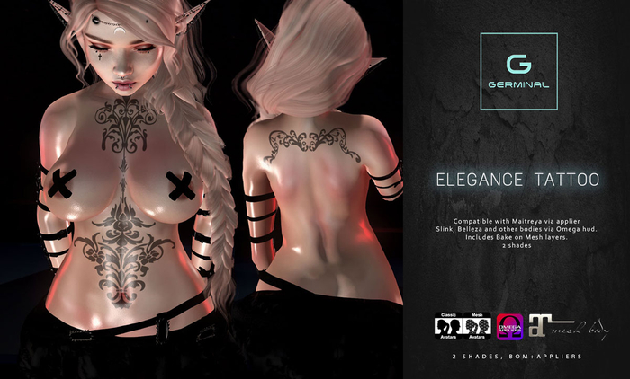 GERMINAL - ELEGANCE TATTOO