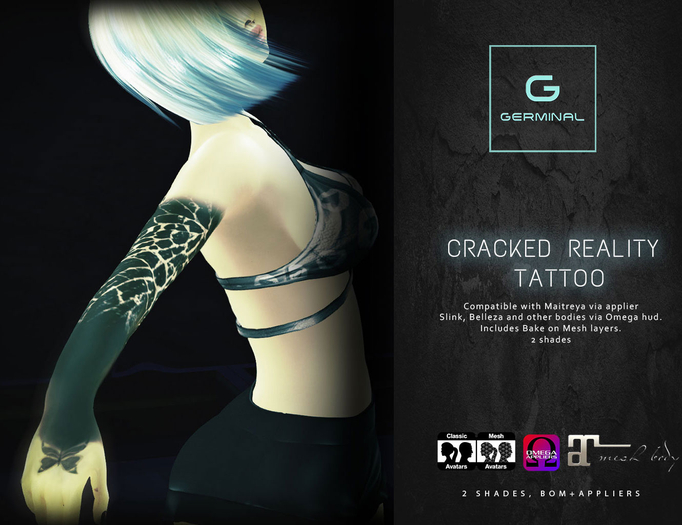 GERMINAL - CRACKED REALITY TATTOO