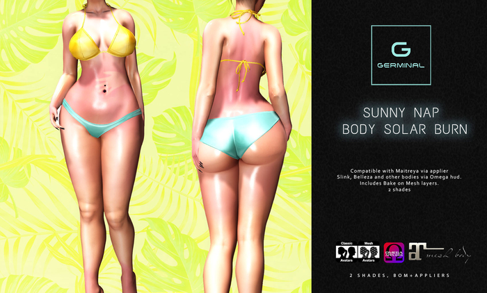 GERMINAL - SUNNY NAP (Body Solar Burn)