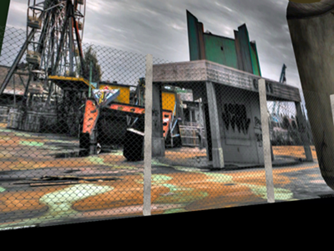 Mesh security fencing