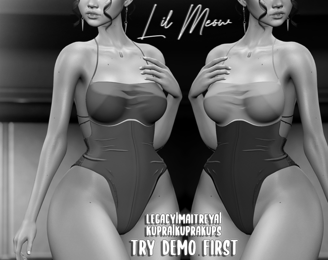 -Lil Meow- Zalina Bodysuit - DEMO