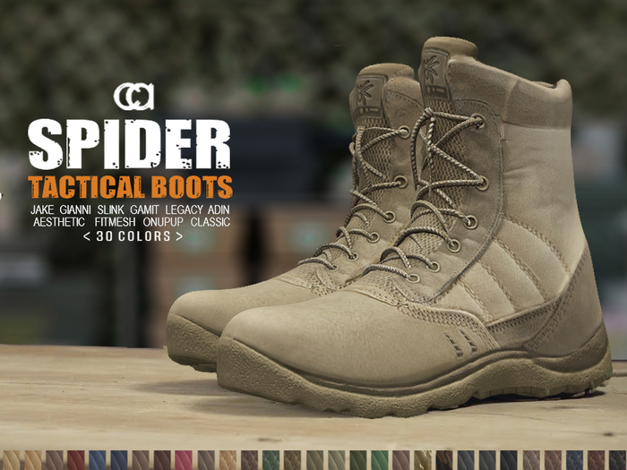 [CA] SPIDER TACTICAL BOOTS GENTS