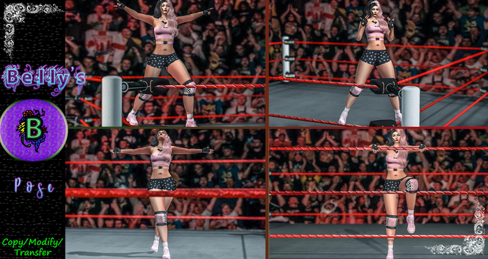 Belly's Pro Wrestling Poses