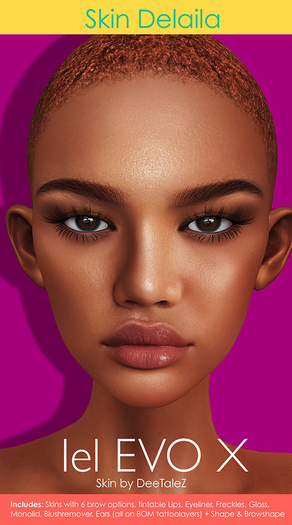 DeeTaleZ *DEMO* for LELUTKA EVOX - Delaila - ALL SKINTONES