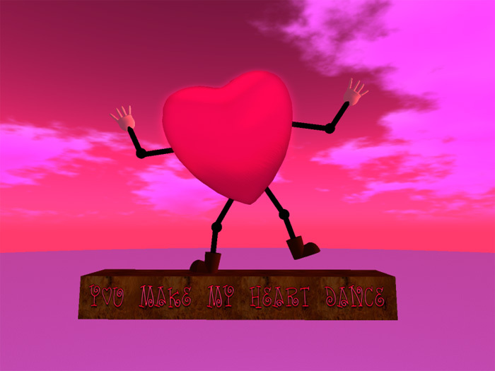 Valentine - Dancing Heart - Valentine's Gift 