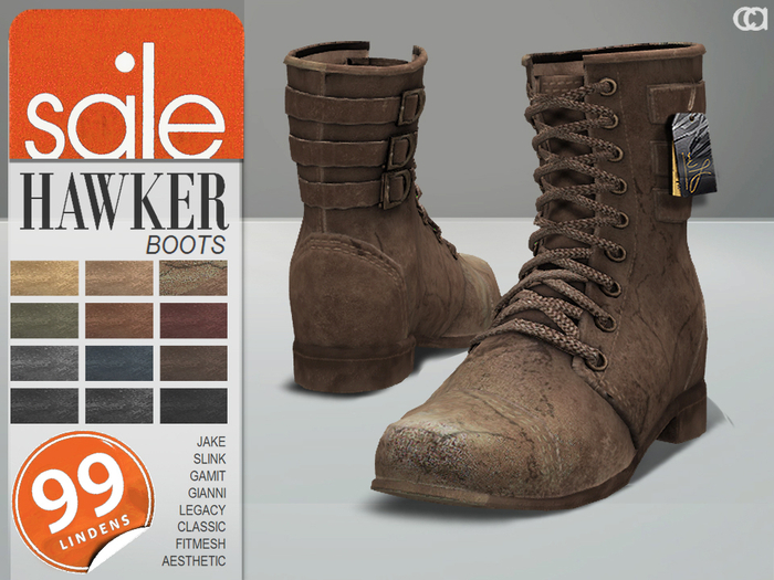 [CA] PROMO HAWKER BOOTS GENTS