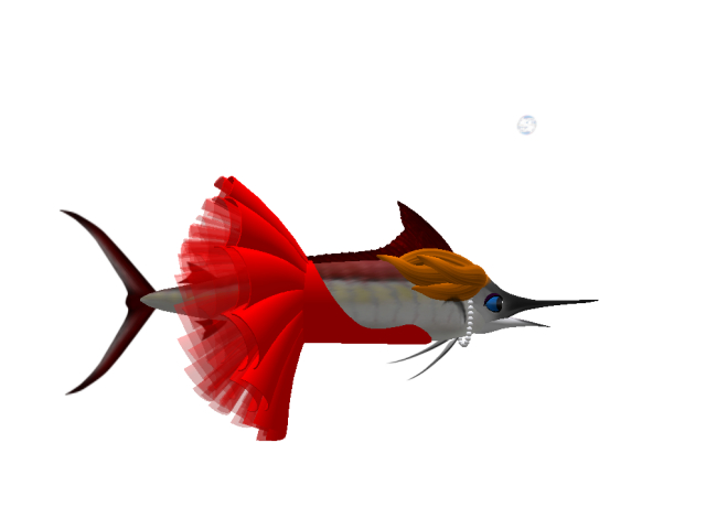 (7S) SuperUltraRare Fish: Marlin Rouge