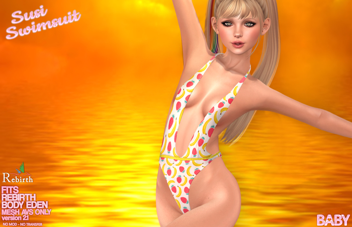 :*BABY*: {REBIRTH} Susi - Swimsuit - For Rebirth Body Eden