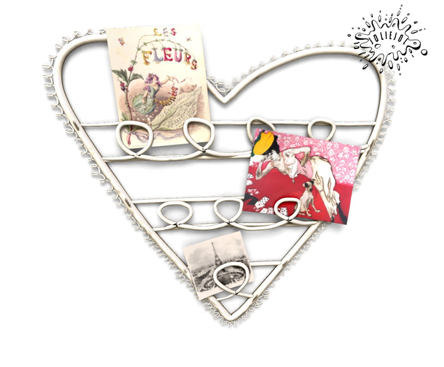 -tb- Spring Living - Wired Heart (White)