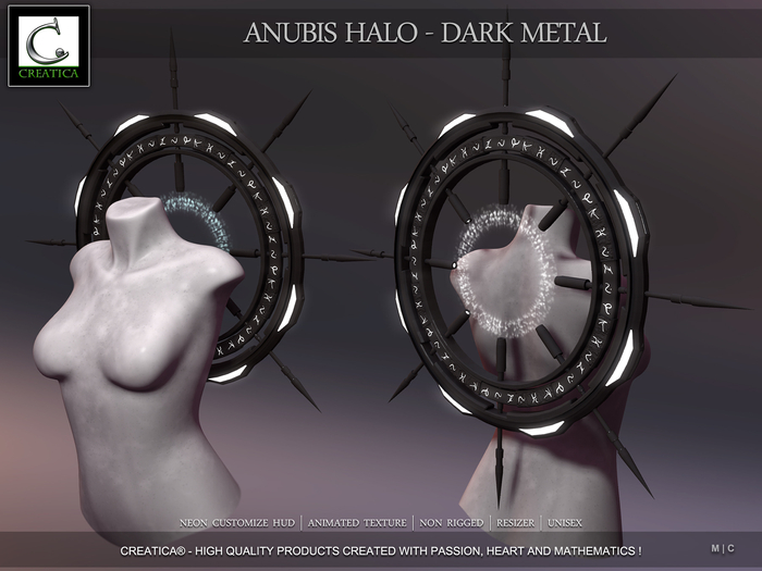 Anubis Halo -  Dark Metal by CREATiCA