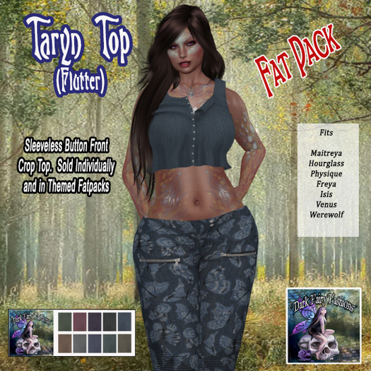 DFF Taryn Top (Flutter) #Fatpack