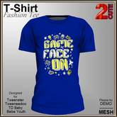Fashion Tee [2cute] Game Face On