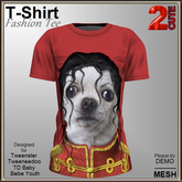 Fashion Tee [2cute] King Of Pop Pup