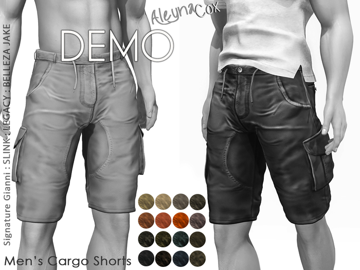 DEMO [ALEYNACOX] - JC CARGO SHORTS