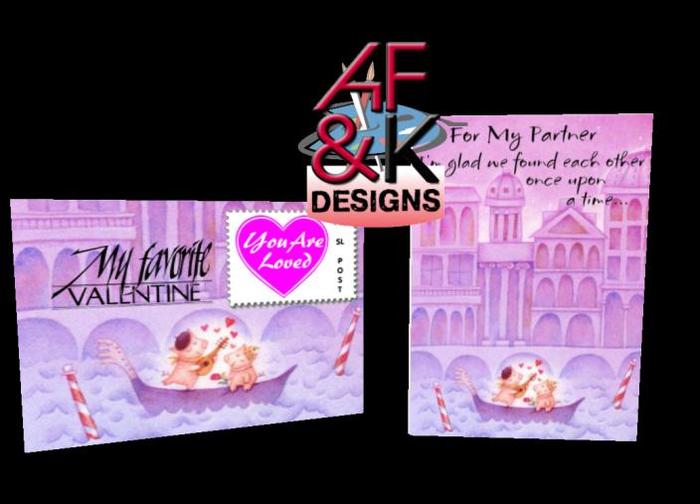 AF&K Designs - Valentine (12) Greeting Card