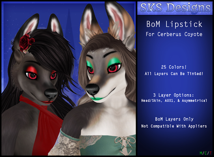Coyote BoM Lipstick
