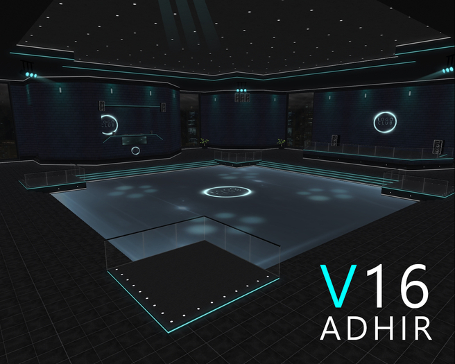 V16 - [Teal Brick] - Disco Club & Dance Club - [ADHIR] - BOX