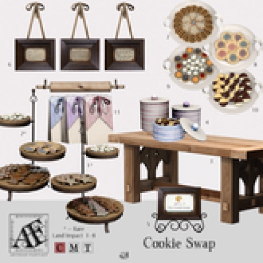 *AF* Cookie Swap 05 - Framed Recipe