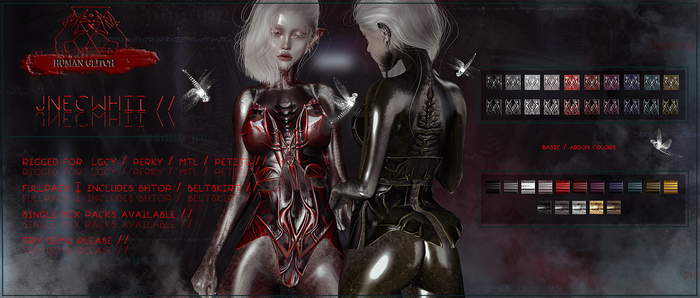 HUMAN GLITCH // JNECWHII / TOPSKRT MINIMAL MIX (wear)